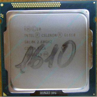 Процессор Intel Celeron G1610 (2x2.6GHz /L3 2048kb) SR10K s.1155 (Краснознаменск)
