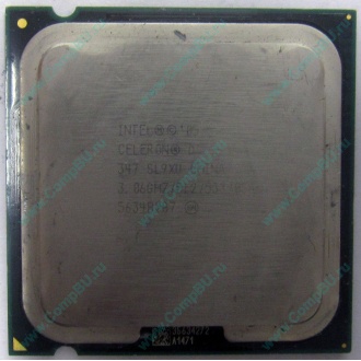 Процессор Intel Celeron D 347 (3.06GHz /512kb /533MHz) SL9XU s.775 (Краснознаменск)