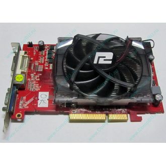 Б/У видеокарта 1Gb ATI Radeon HD4670 AGP PowerColor R73KG 1GBK3-P (Краснознаменск)