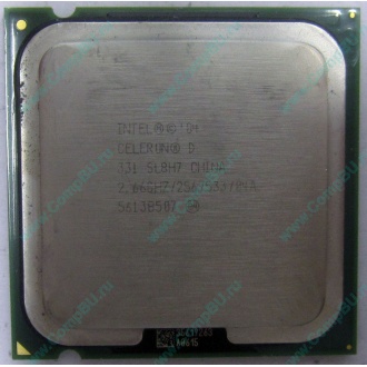 Процессор Intel Celeron D 331 (2.66GHz /256kb /533MHz) SL8H7 s.775 (Краснознаменск)