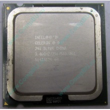 Процессор Intel Celeron D 346 (3.06GHz /256kb /533MHz) SL9BR s.775 (Краснознаменск)